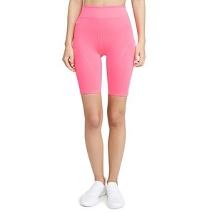 NWT Free People Movement Biker Baby Shorts Neon